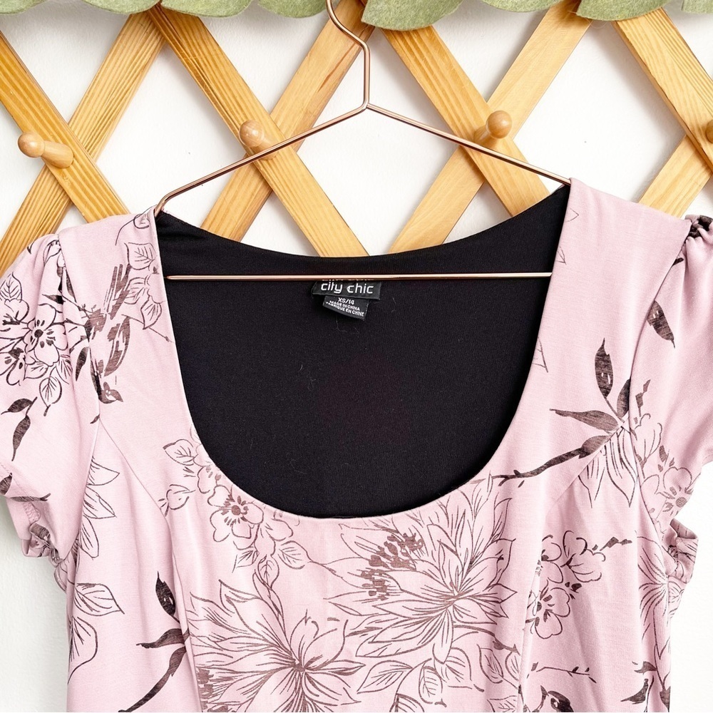 City Chic Birdy Flock Dress - Picture 5 of 10